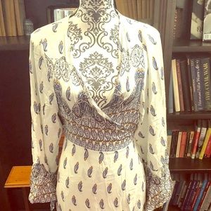 NWT Anthropologie Paisley kimono